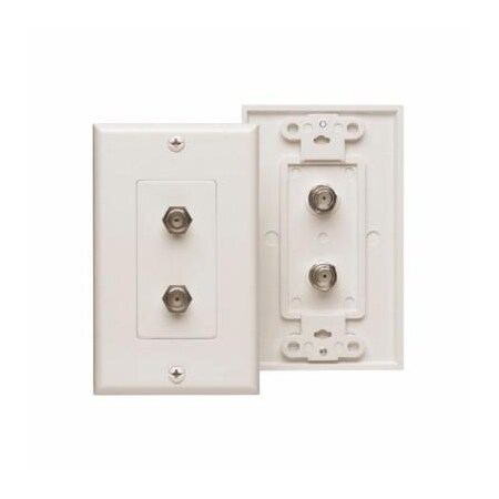 Leviton PHONE/MODEM JACK ADAPTERS, TRAVEL KITS WP DEC 2FCONN LA 40982-TD